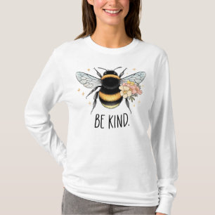 T-shirt Be Kind Honey Bee Clipart-57650