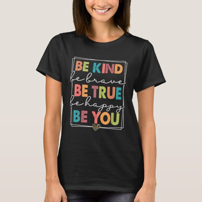 T-shirt Be Kind Kindness Autism Awareness Support Kids Tod (Devant)