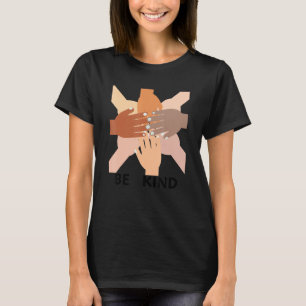T-shirt Be Kind Sign Language Hand Talking Teacher Interp