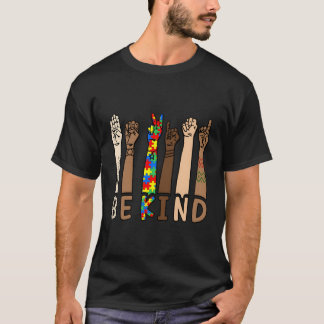 T-shirt Be Kind Sign Language Hand Talking Teacher Interp