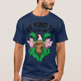 T-shirt Be Kind To Every Kind Vegan Vegetarian Veggie Quot