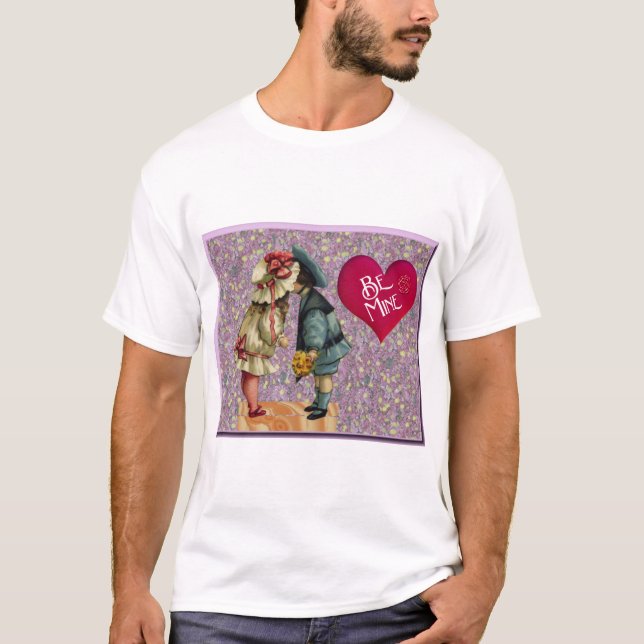 T-shirt "Be Mine" Sweet Nostalgale Valentine (Devant)