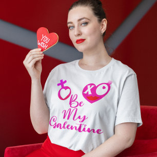 T-shirt Be My Galentine XO Heart & Sign Women's