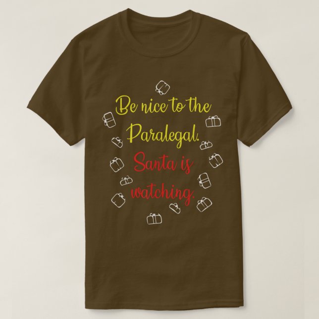 T-shirt Be Nice  (Design devant)
