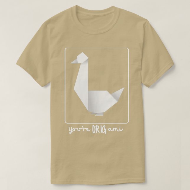T-shirt Be Origami (Design devant)