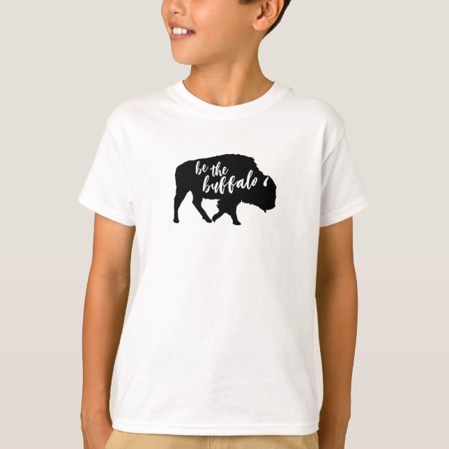 T-shirt Be the Buffalo Silhouette (Devant)