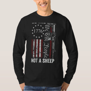 T-shirt Be The Lion Not A Sheep Pro Gun Ar15 2nd Amendmen