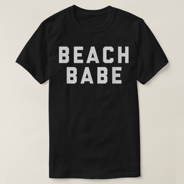 T-shirt Beach Babe  (Design devant)