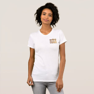 T-shirt Beach Barkers Bikini Trio avec attitude