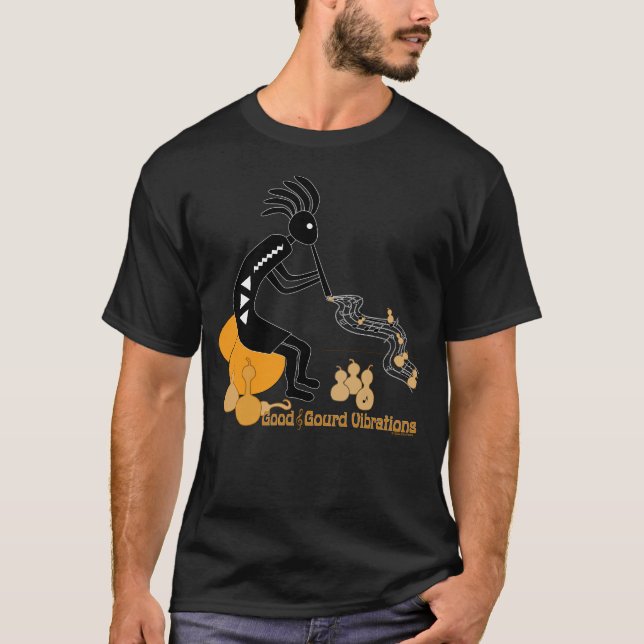T-shirt Beach Boys Good Vibrations Sons de gourde (Devant)