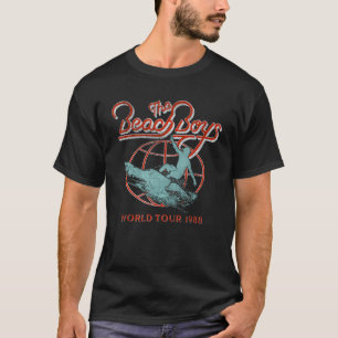 T-shirt Beach Boys World Tour 1988