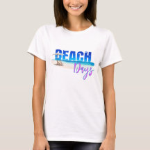 T-Shirt Beach Décontractée Dames d'été