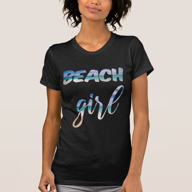 T-shirt Beach Girl (Devant)