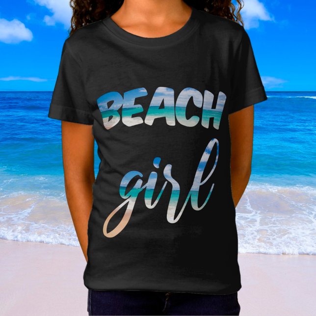 T-Shirt Beach Girl (Créateur téléchargé)