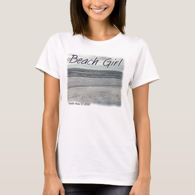 T-shirt Beach Girl 3 - Chemise (Devant)
