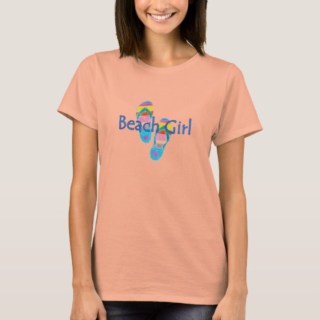 T-shirt Beach Girl Tee (Devant)