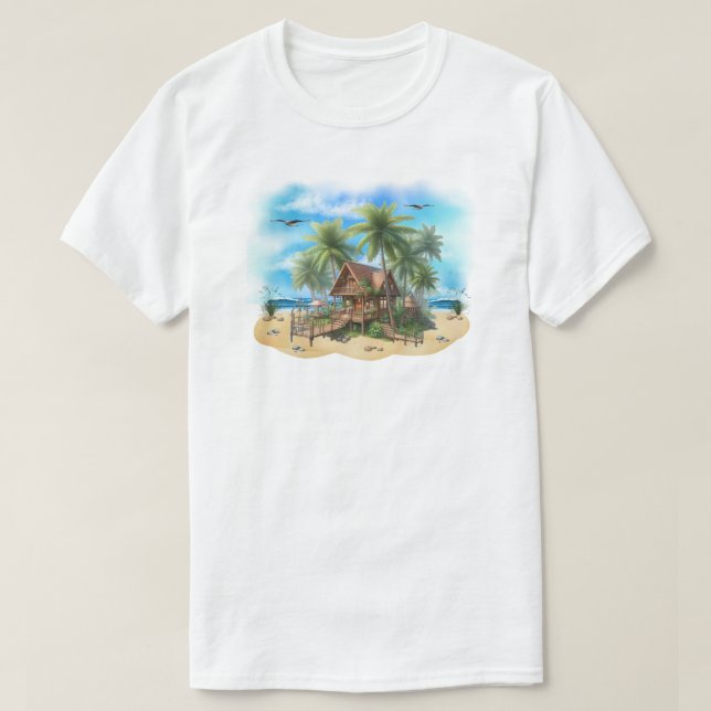 T-shirt Beach House (Design devant)
