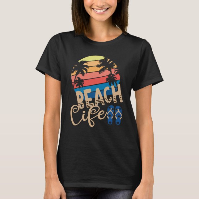 T-shirt Beach Life (Devant)