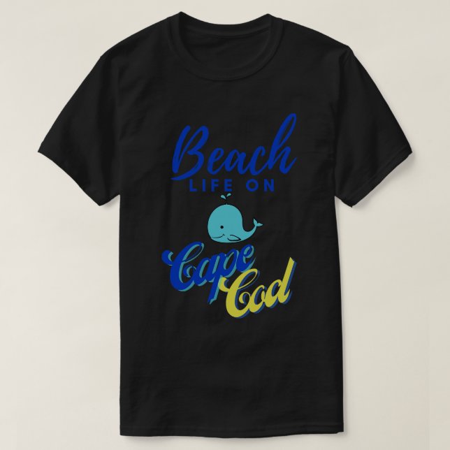 T-shirt Beach Life sur Cape Cod 1 (Design devant)