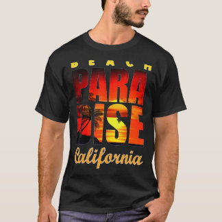 T-shirt Beach Paradise Californie