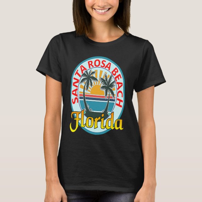 T-shirt Beach Please Santa Rosa Beach Florida Beach Spring (Devant)