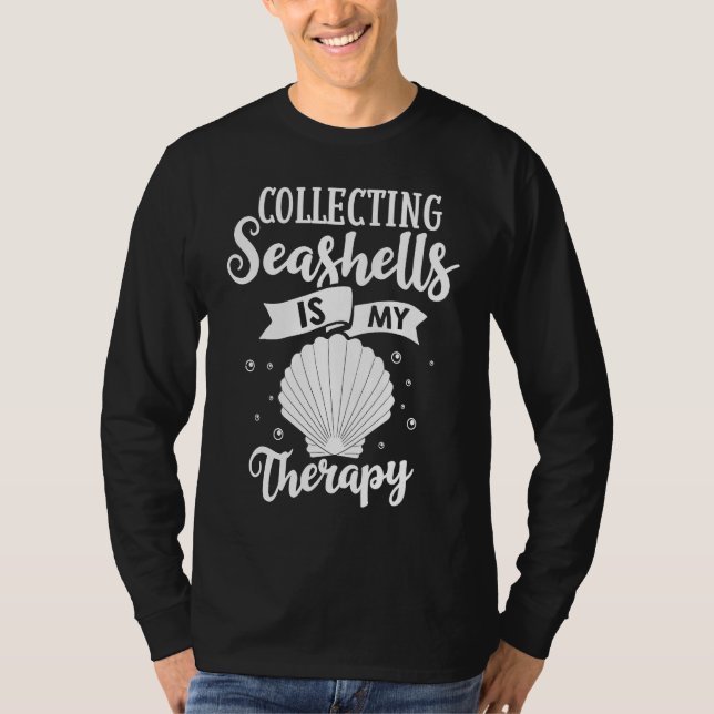 T-shirt Beach Shelling Seashell Collector Shell Collecting (Devant)