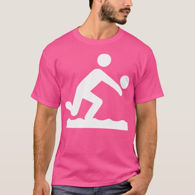 T-shirt Beach Volleyball (Devant)