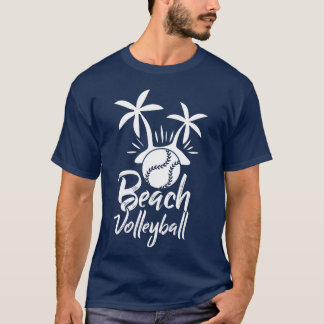 T-shirt Beach Volleyball Game Serve Sports Spike Volleybal