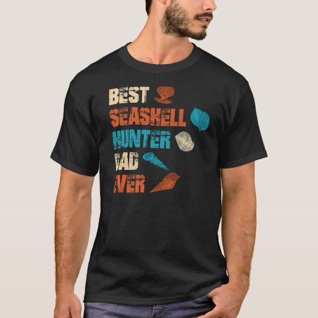 T-shirt Beachcombers Camping et Conches - Best Seashell H (Devant)