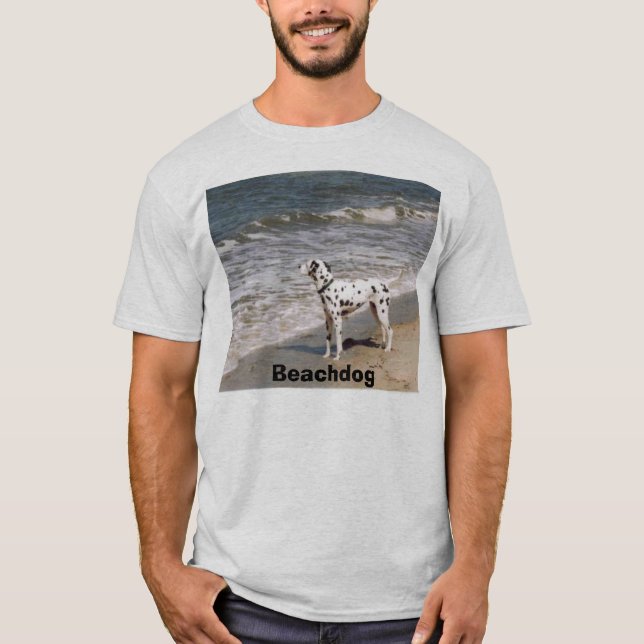 T-shirt Beachdog, Beachdog (Devant)