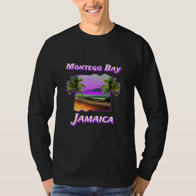 T-shirt Beaches Of Montego Bay Jamaica (Devant)