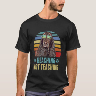 T-shirt Beaching Not Teaching Boykin Spaniel Dog Summer