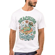 Beaching Not Teaching | Cute Sea Turtle Summer Bre
