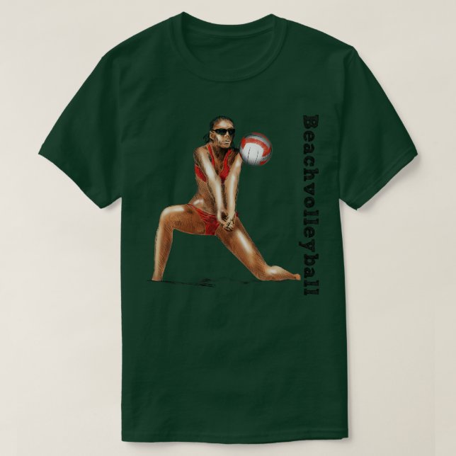 T-shirt Beachvolleyball (Design devant)