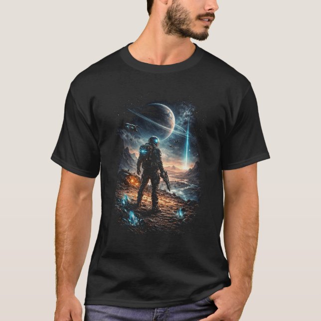 T-shirt Beacon on the Distant World (Devant)