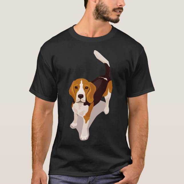 T-SHIRT BEAGLE       (Devant)
