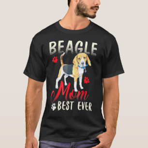 T-shirt Beagle Beagle Maman Meilleur jamais
