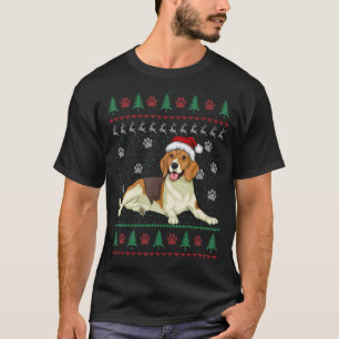 T-shirt Beagle bétail Noël Doux moche chien moche Noël 1