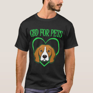 T-shirt Beagle Cbd Huile Chien Propriétaire de l'animal de