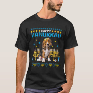 T-shirt Beagle Chanukah Juif Ugly Hanoukka Sweater Pajam