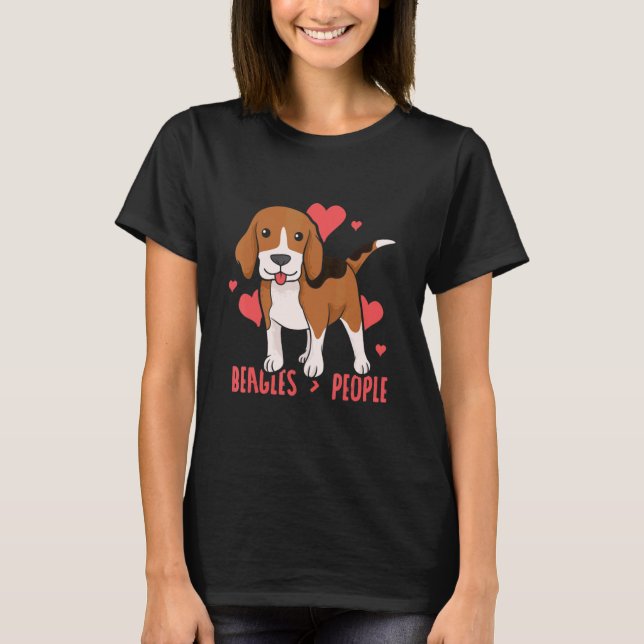 T-shirt Beagle  Chien Chien Chien Beagle (Devant)