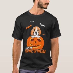 T-shirt Beagle Chien Citrouille Halloween Costume Jack O L
