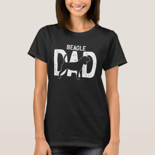 T-shirt Beagle Chien Cute Chiot père puppy père