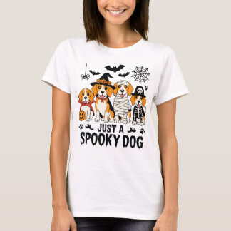 T-shirt Beagle Chiens d'Halloween