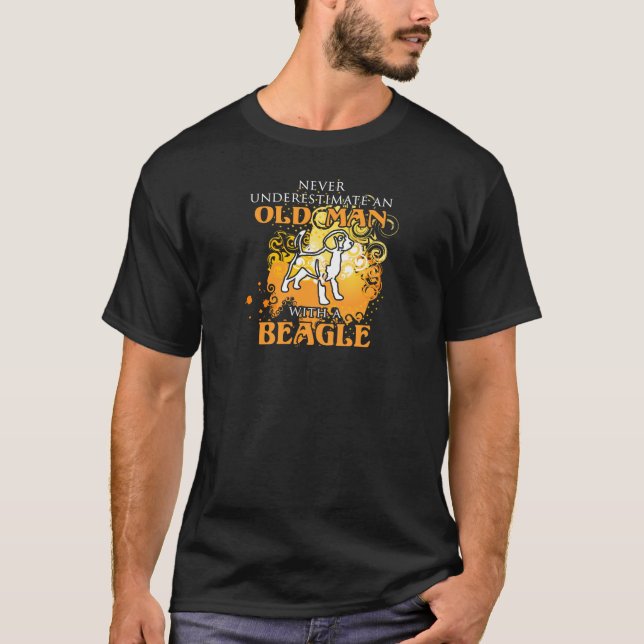 T-shirt Beagle d'amour Funny Cadeau (Devant)