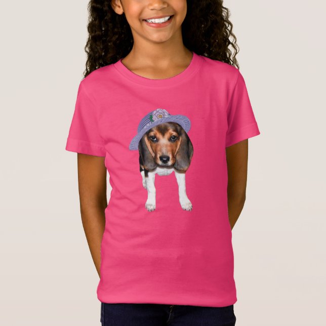 T-shirt Beagle de Pâques (Devant)