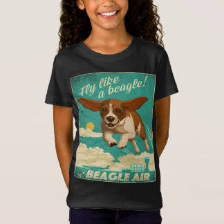 T-Shirt Beagle Dog Air