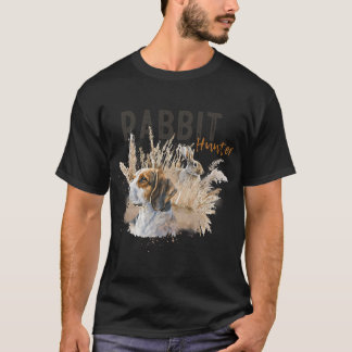 T-shirt Beagle Dog Rabbit Hunter Rabbit Hunting Rabbiting