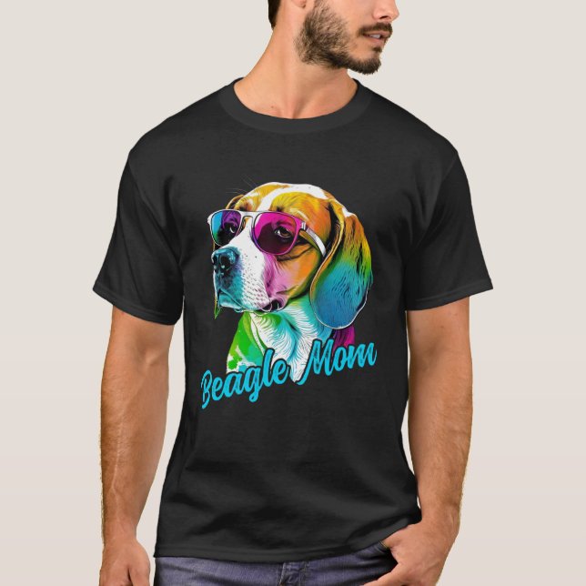T-shirt Beagle Dogs Beagles Puppy Love Beagle Cute Dog Mom (Devant)