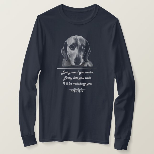 T-shirt Beagle Drôle (Design devant)